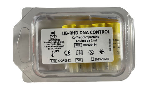 Kit di reagenti di controllo qualità - IJB‐RHD DNA CONTROL - Institut de Biotechnologies Jacques Boy - di siero / plasma / per RT-PCR