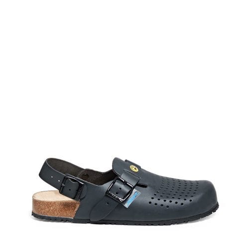 Zoccolo unisex - 02-0004045 - ABEBA - antiscivolo / antistatico / nero
