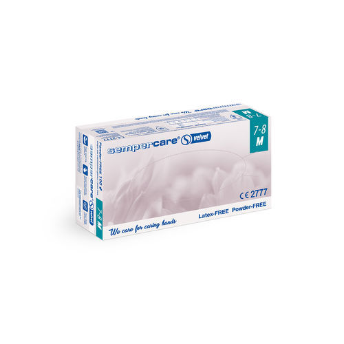Guanto in nitrile - velvet - Sempermed Industrial - da esame / senza polvere / non sterile