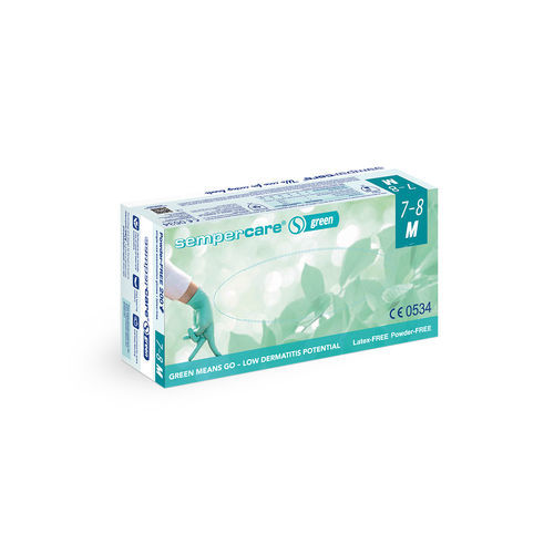 Guanto in nitrile - green - Sempermed Industrial - da esame / senza polvere / non sterile