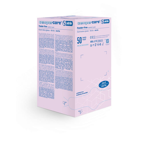 Guanto in nitrile - Sempermed Industrial - senza lattice / da esame / senza polvere