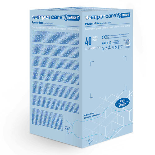 Guanto in lattice - edition IC - Sempermed Industrial - da esame / da doccia / senza polvere