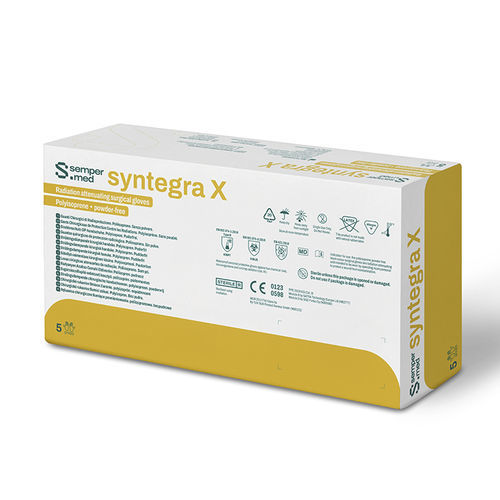 Guanto in poliisoprene - syntegra X - Sempermed Industrial - per chirurgia / senza polvere / sterile