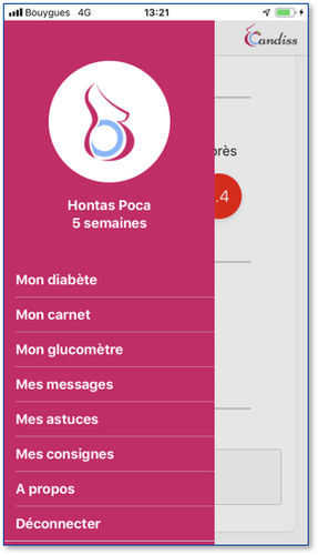Applicazione web di gestione del diabete - Candiss - e-medys - di analisi / di trattamento / di telemonitoraggio del diabete