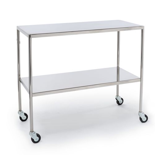 Carrello medico - TM/100 series - Teasdale - per strumenti / di stoccaggio / in acciaio inossidabile