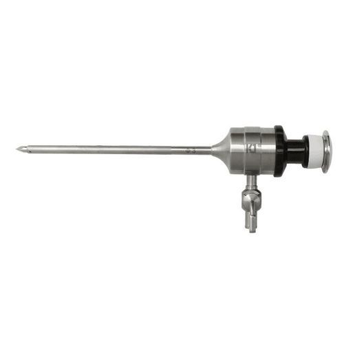 Trocar per laparascopia - 104.002 - Hangzhou Kangji Medical Instruments - a lama / con connettore per insufflazione / con camicia