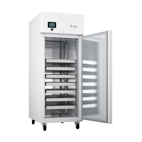 Frigorifero per farmacie - PTR80IS - Infrico - ad armadio / con rotelle / 1 porta