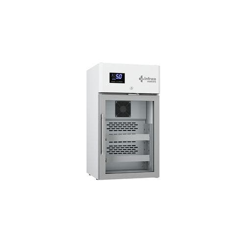 Frigorifero da laboratorio - LER07G - Infrico - da banco / 1 porta / con porta in vetro