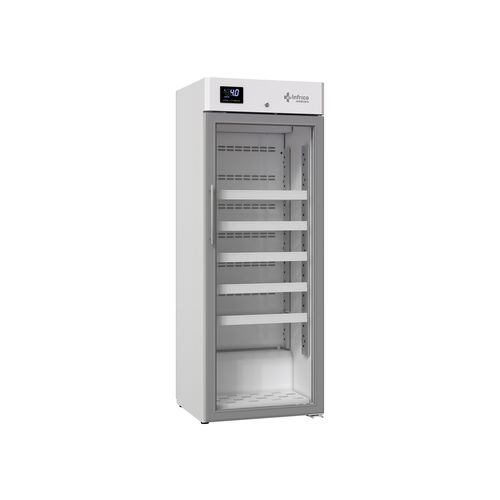 Frigorifero da laboratorio - LER 28G - Infrico - verticale / 1 porta / con porta in vetro