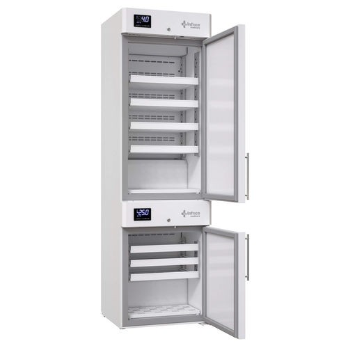 Congelatore da laboratorio - LERF40S DUAL TEMPERATURE - Infrico - ad armadio / 2 porte / anticorrosione