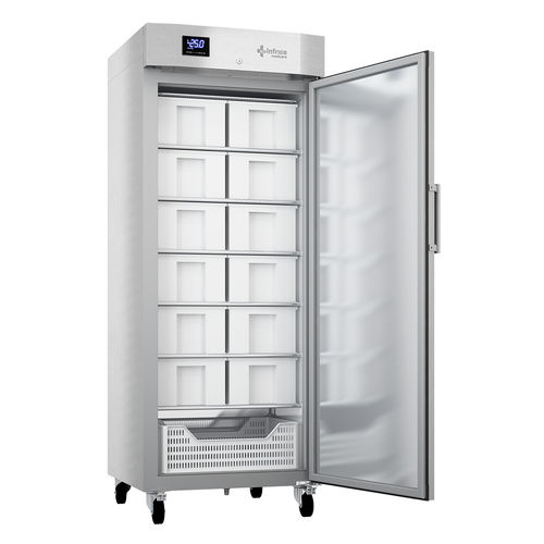 Congelatore da laboratorio - LEF60S STATIC - Infrico - verticale / 1 porta / con sbrinamento manuale