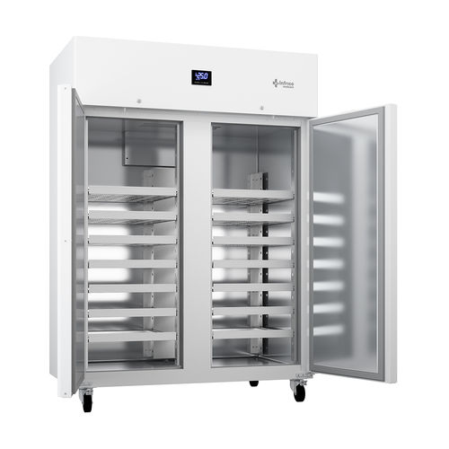 Congelatore da laboratorio - LTF130SD - Infrico - con rotelle / 2 porte / anticorrosione