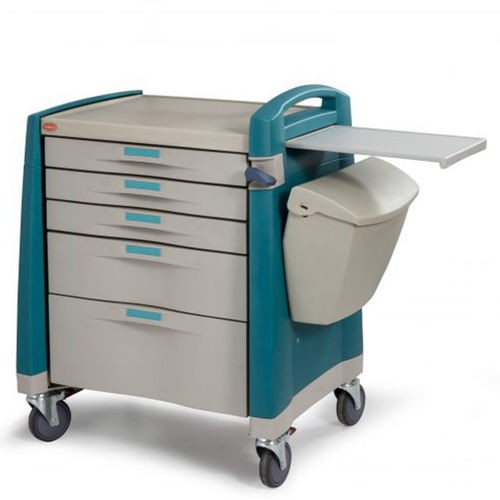 Carrello di emergenza - Dressing - BNT - ospedaliero / per medicazione / portarifiuti