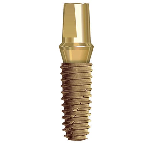 Impianto dentale conico - NTF 3408 S - NTA IMPLANT - in titanio / ad esagono interno / dritto