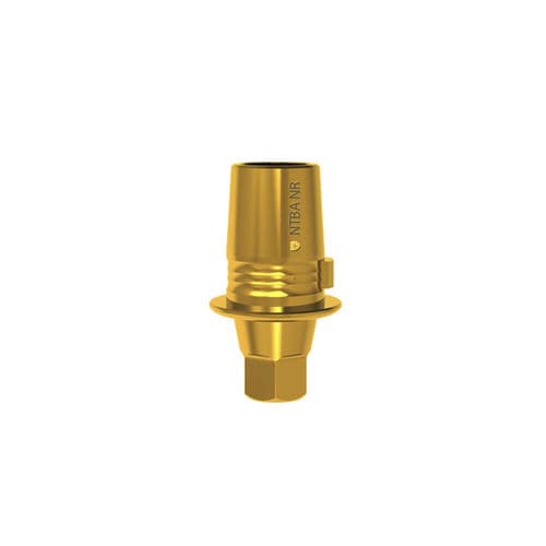 Pilastro dentale per impianto in titanio - OAA NTBA series - NTA IMPLANT - ad esagono interno / dritto / corto
