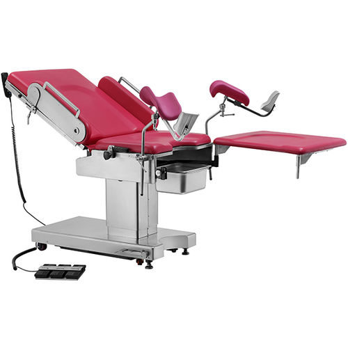 Poltrona da parto elettrica - FD-G-2 - Shanghai Wanyu Medical Equipment - su rotelle / con poggiagambe / con braccioli