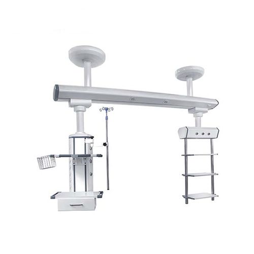 Trave tecnica a soffitto - QF-JX-300 - Shanghai Wanyu Medical Equipment - per anestesia / per endoscopia / da laboratorio