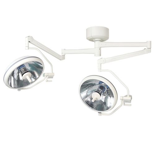 Lampada scialitica a soffitto - DD620620 - Shanghai Wanyu Medical Equipment - alogena / veterinaria / 2 bracci
