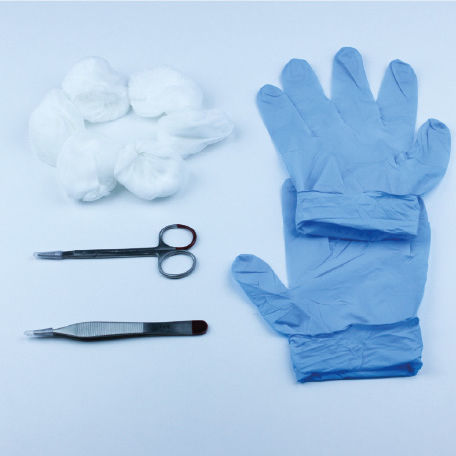 Strumentario chirurgico per piccola chirurgia - SUBMED - per sutura delle piaghe / sterile