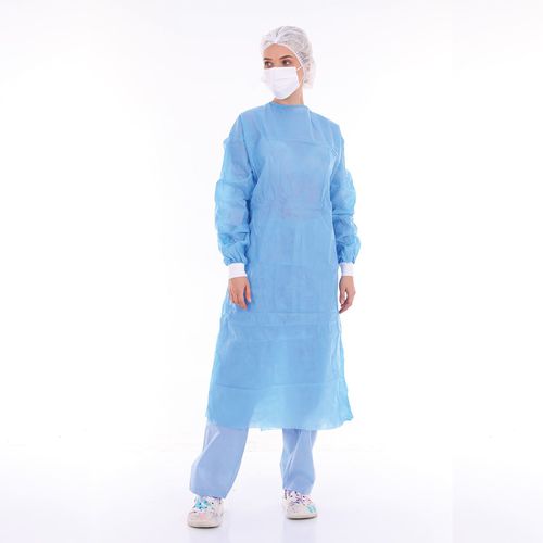 Camice per paziente unisex - SUBMED - blu