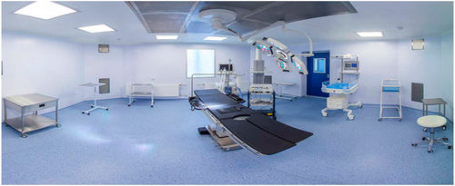 Modulo a flusso laminare per sala operatoria - LeoCon Group - per camera bianca / da soffitto