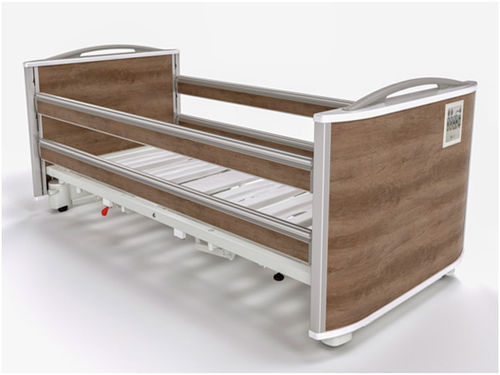 Letto medico - Floore - LeoCon Group - elettrico / ad altezza regolabile / con rotelle