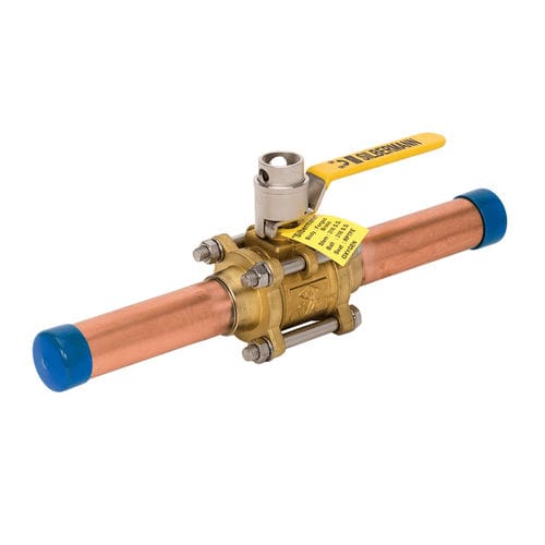 Valvola per gas medicali - 272702 series - Silbermann Technologies - in acciaio inossidabile / in ottone / lineare