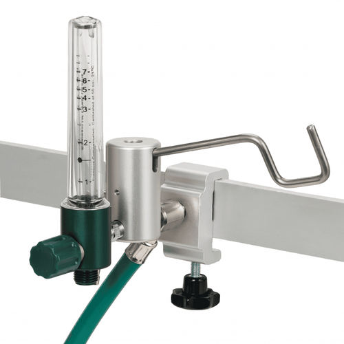 Flussometro ad area variabile - 4116 series - Silbermann Technologies - O2 / per ospedali / su guida di scorrimento