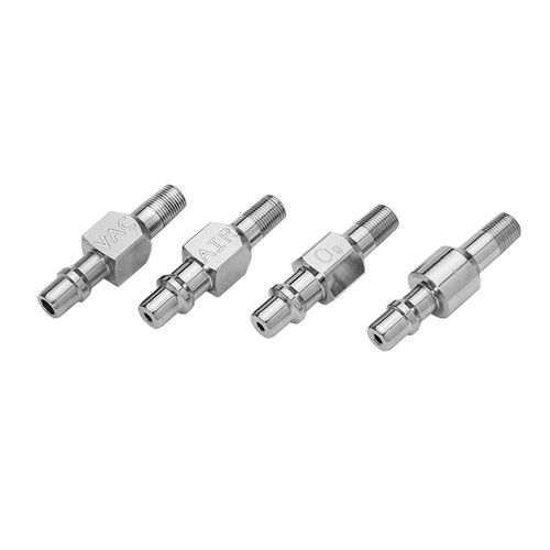 Connettore DIN - 315 series - Silbermann Technologies - maschio / per gas medicali