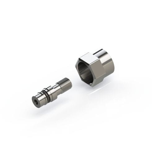 Connettore NIST - 220800 series - Silbermann Technologies - maschio / per gas medicali / per il settore medico