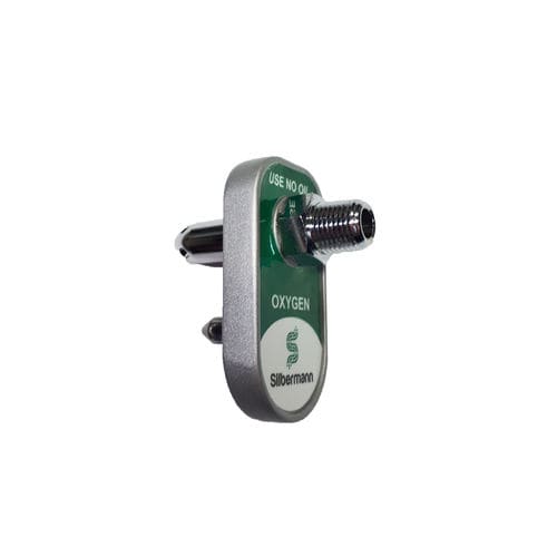 Adattatore per gas medicali - 31 series - Silbermann Technologies - maschio / DIN / ENV
