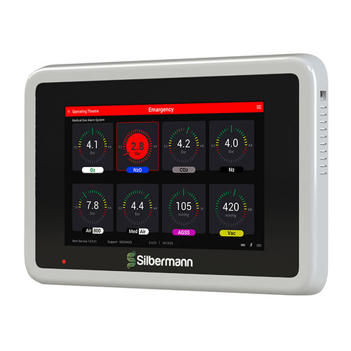 Sistema di allarme per gas medicali - XANADU - Silbermann Technologies - con rilevazione automatica