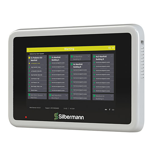 Sistema di allarme per gas medicali - 71825 series - Silbermann Technologies - con rilevazione automatica