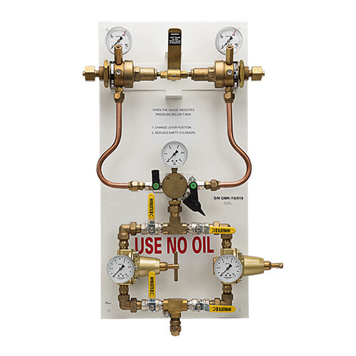 Collettore per gas medicali - LEO-MN - Silbermann Technologies - automatico / di alimentazione / di inversione