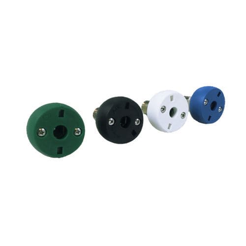 Presa esagonale - 30 series - Silbermann Technologies - per sistemi di distribuzione di gas medicali / di gas / d'aria