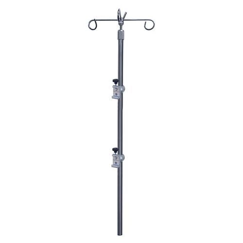 Asta portaflebo su guida di scorrimento - 4725030 - Silbermann Technologies - 2 ganci / per letto