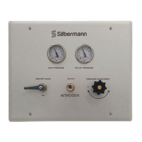 Pannello di controllo di pressione - 7167400A - Silbermann Technologies - di portata / per erogazione di gas / medico