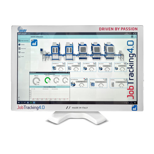 Sistema di gestione e localizzazione di dati - JobTracking4.0 - MEI System - dell'informazione / per il settore medico / per tablet PC