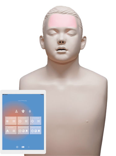 Manichino didattico per assistenza generale - Brayden Junior Pro  - Innosonian EU - per ventilazione artificiale / per RCP / pediatrico