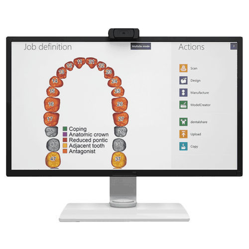 Software CAD - Exocad - 3D Totem - di stampa 3D / di modelizzazione / odontoiatrico