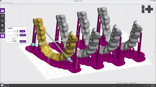 Software di progettazione di protesi dentale - Alpha 3D - Ackuretta Technologies LLC - di simulazione 3D / per laboratorio dentale / Windows