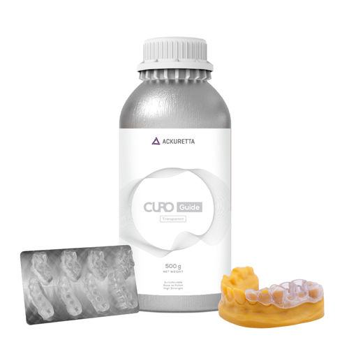 Materiale odontoiatrico in resina - CURO Guide - Ackuretta Technologies LLC - per ricostruzione dentale / per sistemi implantari / liquido