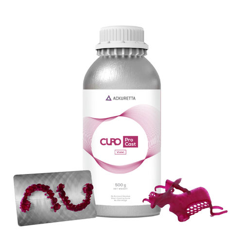 Materiale odontoiatrico in resina - CURO Cast - Ackuretta Technologies LLC - in composito / da colata / per corone dentali