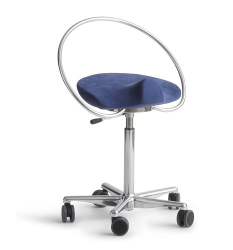 Sgabello per studio odontoiatrico - InCharge Flex - Dynamostol - ad altezza regolabile / con rotelle / ergonomico