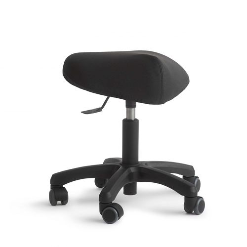 Sgabello per studio odontoiatrico - Classic DayCare - Dynamostol - ad altezza regolabile / con rotelle / nero