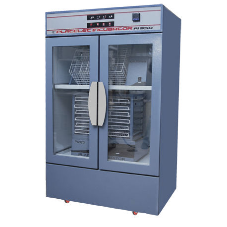 Incubatore da laboratorio per piastrine - PT 950 - Hi Tech Instruments - da terra / in acciaio inossidabile
