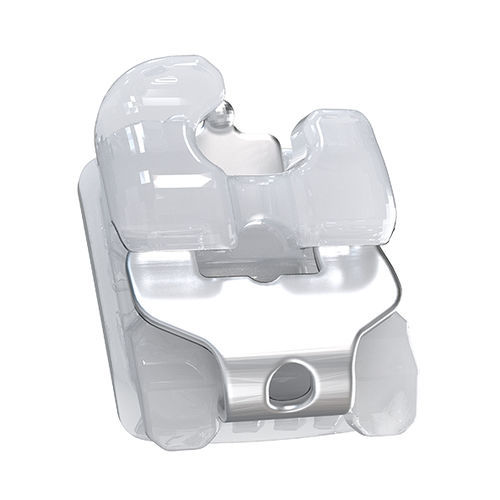Bracket ortodontici estetico - A-line™ - Biocetec Co., Ltd. - di autolegatura / in ceramica / trasparente