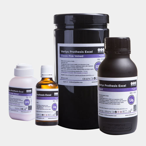 Materiale odontoiatrico in resina - Prothesis Excel - Vertysystem - A.Gree SRL - in composito / per ricostruzione dentale