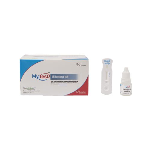 Kit di test della chikungunya - Mytest - Biofootprints Healthcare Pvt Ltd - di IgM / di siero / al plasma