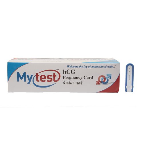 Kit di test di gravidanza - Mytest - Biofootprints Healthcare Pvt Ltd - di HCG / da laboratorio / di urina
